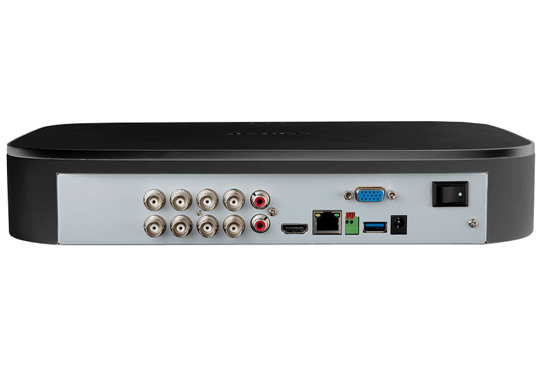 4K 8-channel 1TB Wired DVR System with 6 Cameras - Lorex Corporation