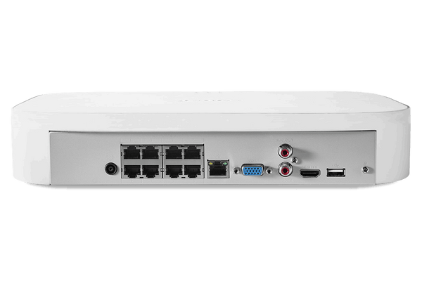 4K 8-channel 2TB Wired NVR System with Smart Deterrence Cameras - Lorex Corporation