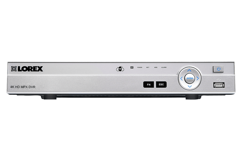 4K Ultra HD (4 x 1080p) MPX Security DVR - 8 Channel, 2TB Hard Drive, Works with Older BNC Analog Cameras, CVI, TVI, AHD - Lorex Corporation