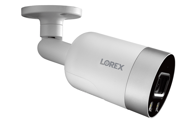 4K Ultra HD 8-Channel IP Security System with 4 Smart Deterrence 4K (8MP) Cameras, Smart Motion Detection and Smart Home Voice Control - Lorex Corporation