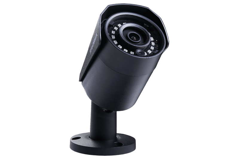 4MP Outdoor Metal Camera with 150FT Color Night Vision, HEVC, Black - Lorex Corporation