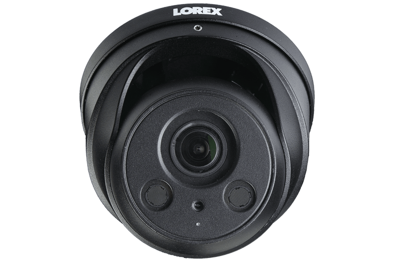 8-Channel 4K Nocturnal IP NVR System with Two 4K Metal Dome Cameras Featuring Audio and Two 4K Metal Dome Cameras Featuring 4x Optical Zoom - Lorex Corporation