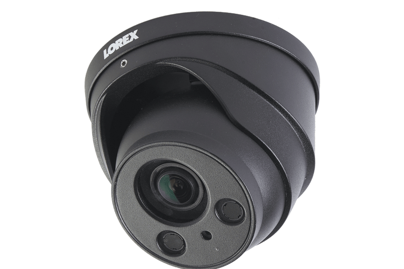 8-Channel 4K Nocturnal IP NVR System with Two 4K Metal Dome Cameras Featuring Audio and Two 4K Metal Dome Cameras Featuring 4x Optical Zoom - Lorex Corporation