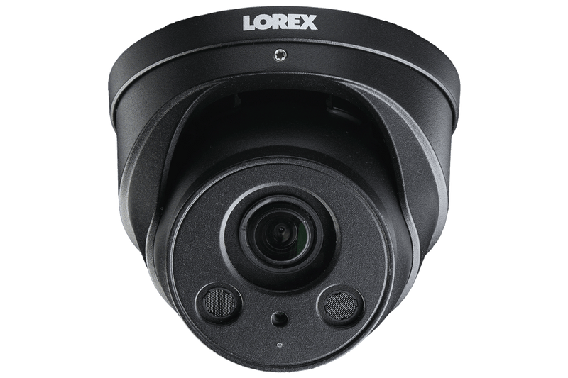 8-Channel 4K Nocturnal IP NVR System with Two 4K Metal Dome Cameras Featuring Audio and Two 4K Metal Dome Cameras Featuring 4x Optical Zoom - Lorex Corporation