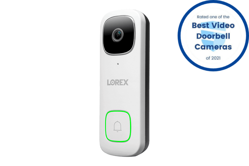 8-Channel NVR Fusion System with Four 4K (8MP) IP Cameras, 2K Wi-Fi Video Doorbell, and Smart Sensor Starter Kit - Lorex Corporation