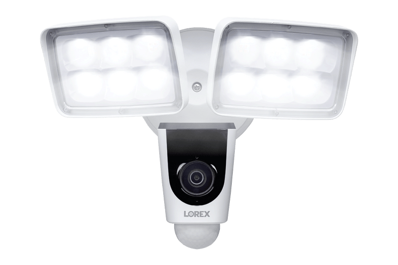 8-Channel NVR Fusion System with Six 4K (8MP) IP Cameras, HD Smart Indoor Wi-Fi Security Camera and Wi-Fi Floodlight Camera - Lorex Corporation