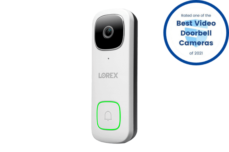 8-Channel NVR Fusion System with Six 4K Smart Deterrence IP Dome Security Cameras, 2K Wi-Fi Video Doorbell, Wi-Fi Floodlight Camera and Smart Sensor Starter Kit - Lorex Corporation