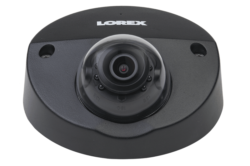 Audio HD IP 2K Dome Security Camera, 150ft night vision, wide angle lens (2-pack) - Lorex Corporation