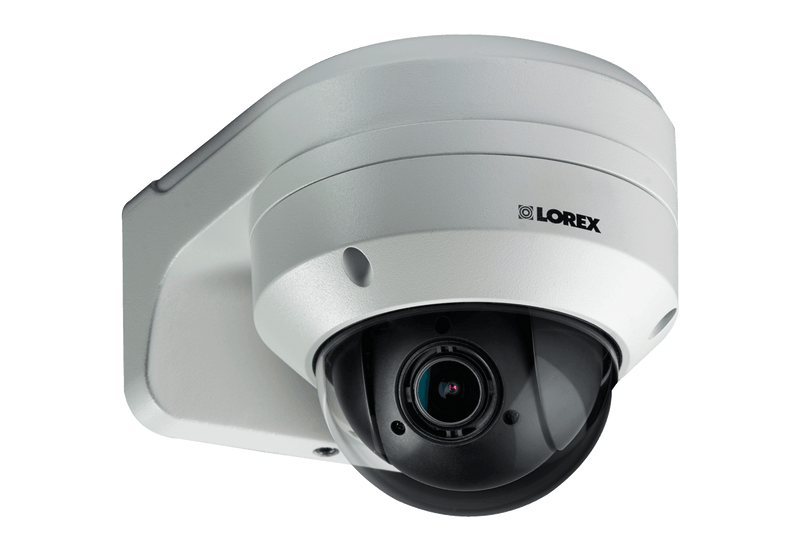 Lorex 16-Channel Wired NVR System with Eight Pan-Tilt-Zoom Outdoor Metal Cameras - Lorex Corporation