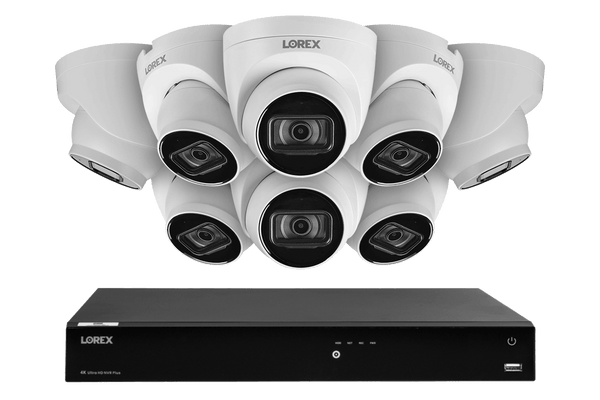 Lorex 4K 16-Channel 3TB Wired NVR System with 8 Dome Cameras - Lorex Corporation