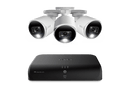 Lorex 4K 8-Channel 2TB DVR System with 3 Analog Active Deterrence Cameras - Amazon - Lorex Corporation - image 1 of 5