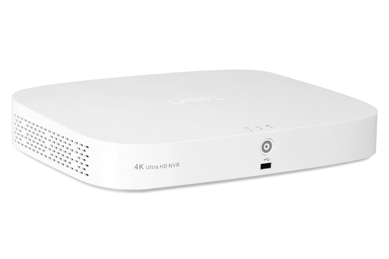 Lorex 4K 8-Channel 2TB Wired NVR System with 4 Cameras - Lorex Corporation