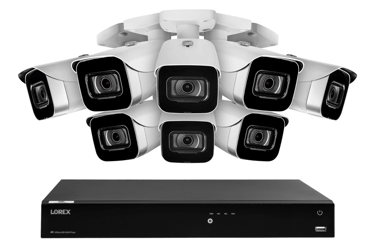 16 shops channel 4k security camera system