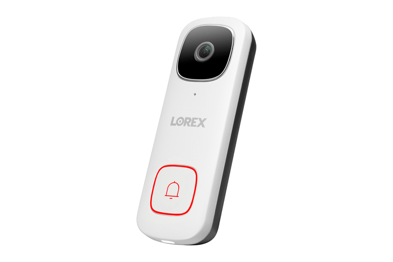 Lorex Smart Home Security Center with 2K Wire-Free Cameras, 2K Doorbell and Range Extender - Lorex Corporation